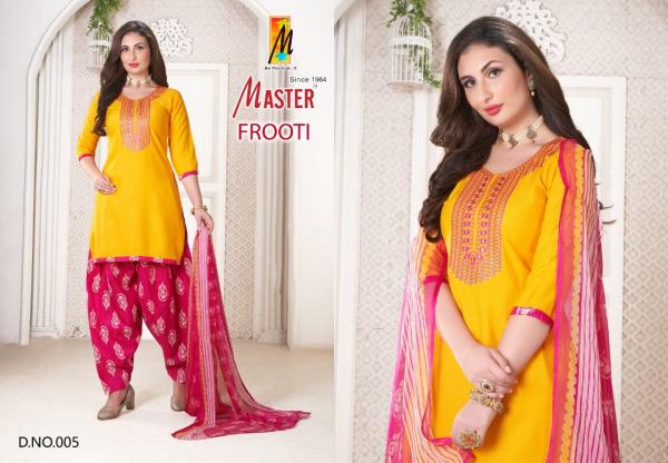 Master Frooti Rayon Designer Readymade Salwar Suit